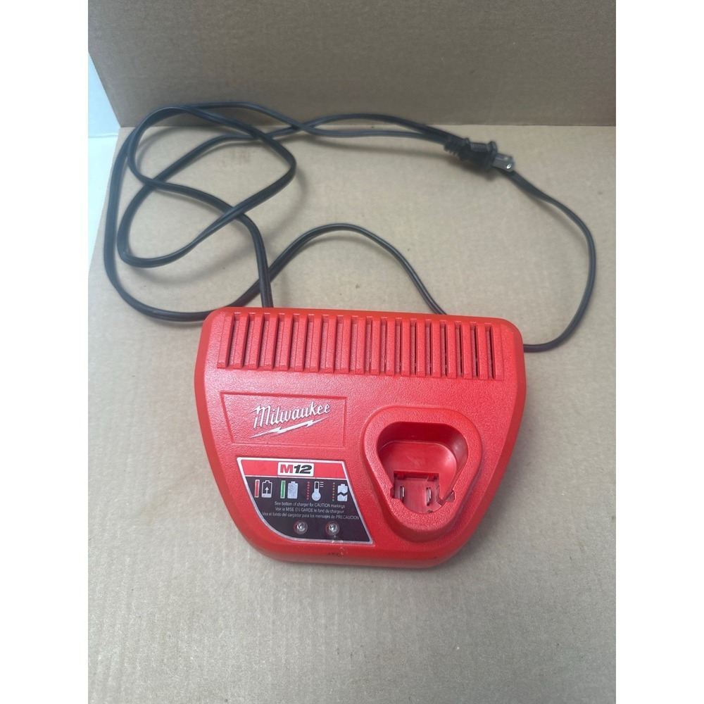 Milwaukee M12 Battery Charger 48-59-2401 12V Lithium-Ion